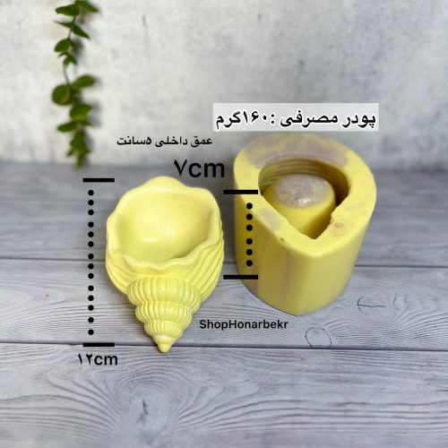 قالب سیلیکونی گوش ماهی