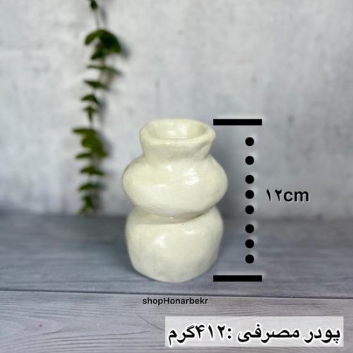 قالب سیلیکونی گلدان دفرمه توپی