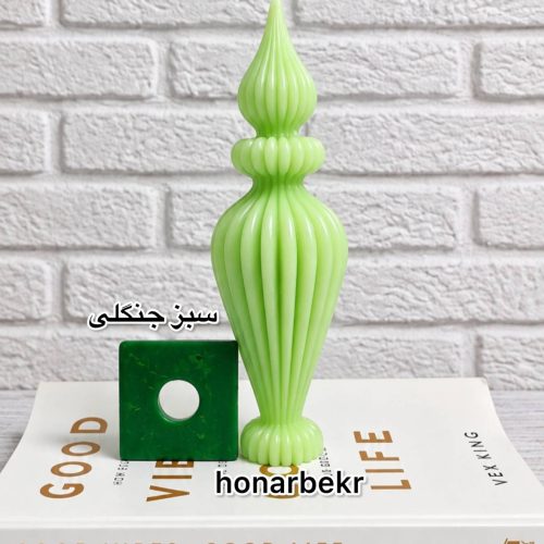 رنگ مکعبی سبز جنگلی