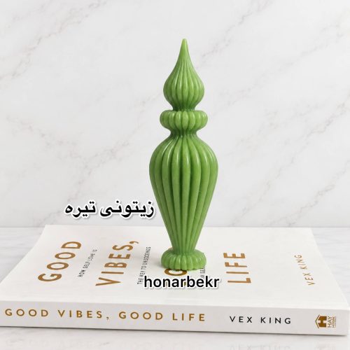 رنگ مکعبی زیتونی تیره
